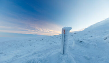 Pakkasennätys meni uusiksi - katso millaiset lukemat Kilpisjärvellä mitattiin