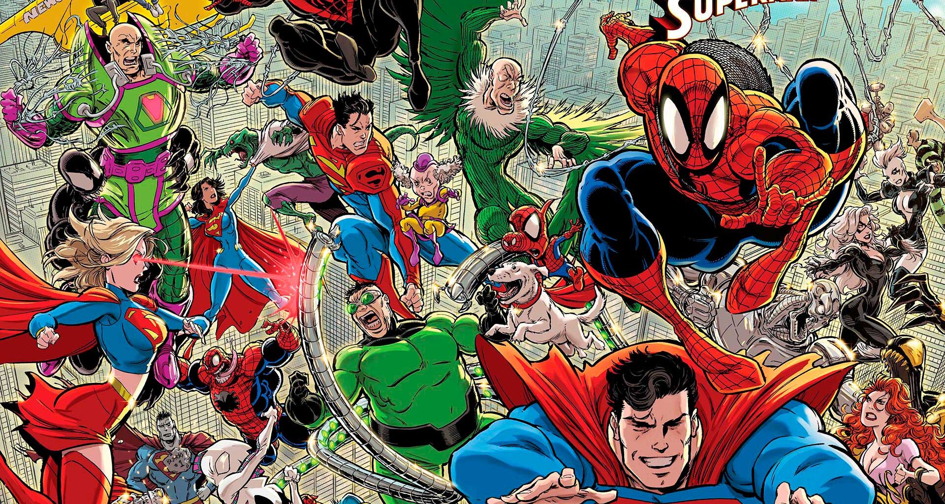 Spider-Man ja Superman kohtaavat keväällä - ensimmäiset kuvat julkaistiin jo