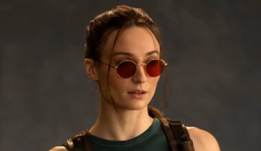Game of Thrones -tähti Sophie Turner on aivan ilmetty Tomb Raider! Amazon paljasti ensimmäisen kuvan tulevasta sarjastaan