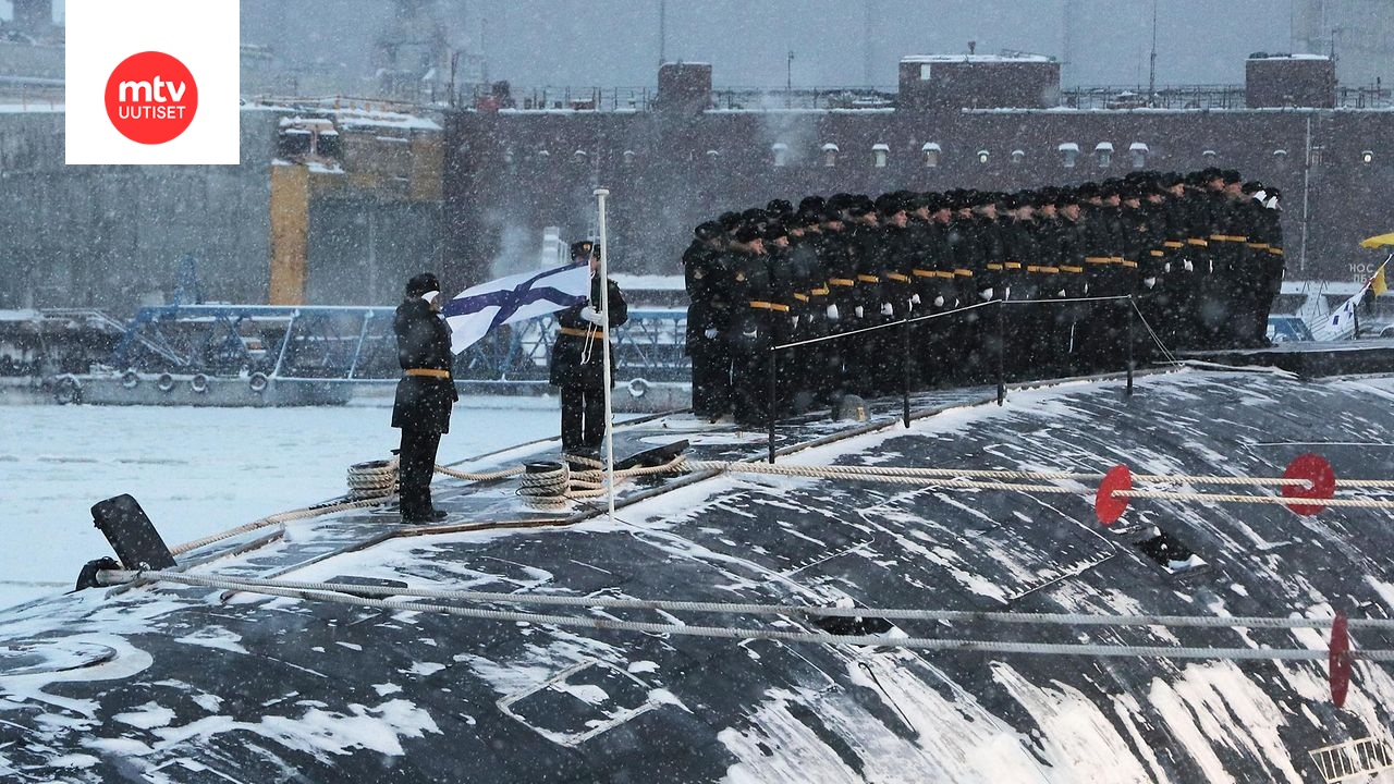 Venäjän sukellusvene joulukuussa 2023. Kuvituskuva.