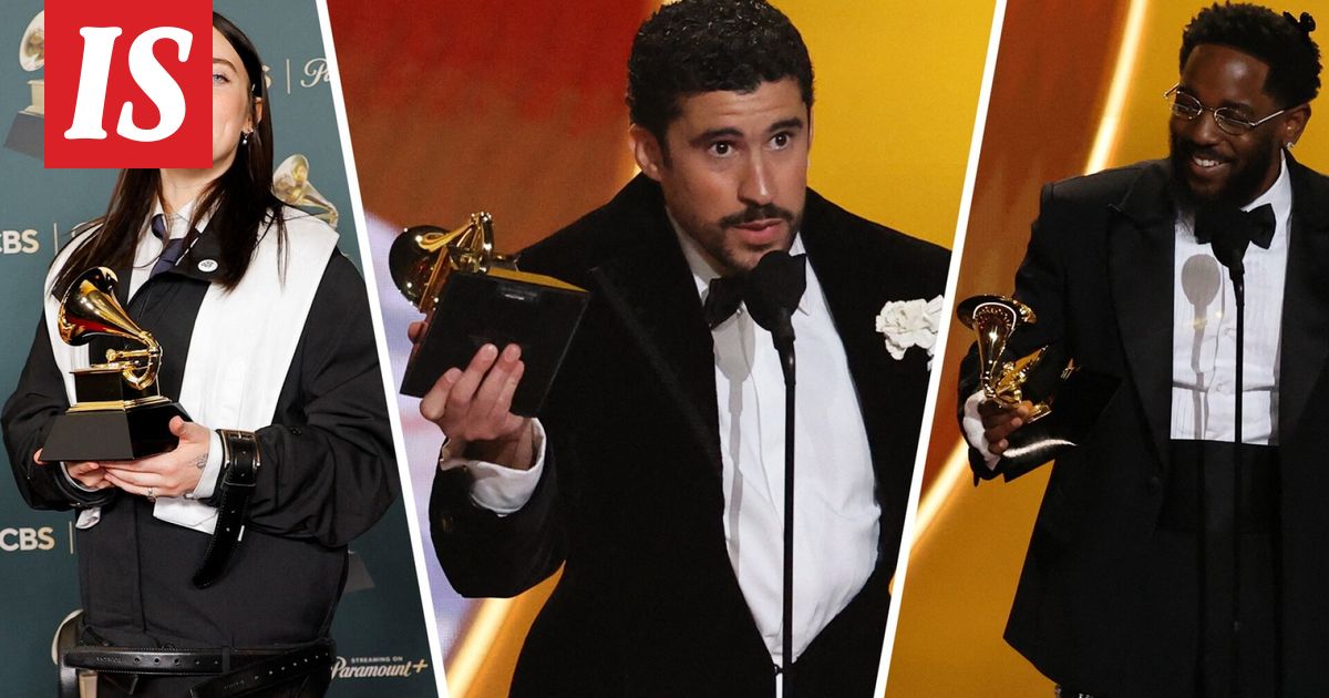 Tässä ovat Grammy-palkintojen voittajat - Ilta-Sanomat