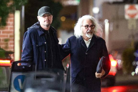 Leonardo DiCaprio ja George DiCaprio Beverly Hillsissä