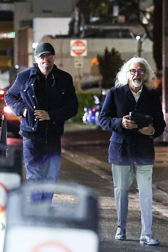 Leonardo DiCaprio ja George DiCaprio Beverly Hillsissä