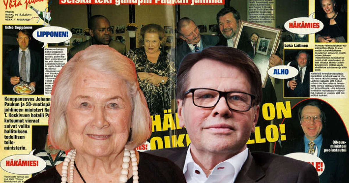 Hyvät herrat oli 1990-luvun kohusarja: ministeri suuttui