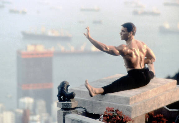 Jean-Claude Van Damme elokuvassa Bloodsport.