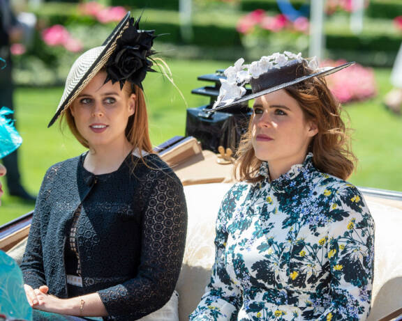 Prinsessat ovat aiemmin olleet mukana Royal Ascotissa. Kuva on vuodelta 2018.