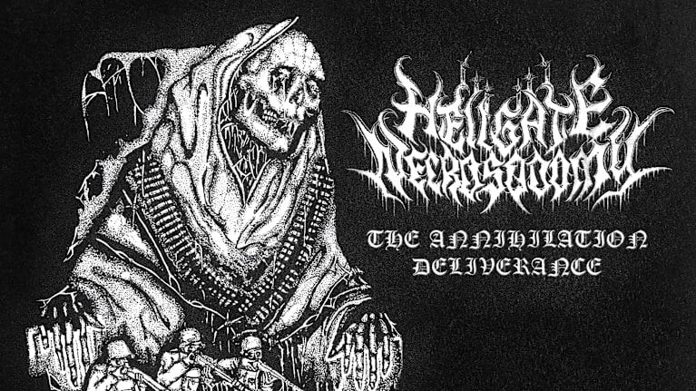 Hellgate Necrosodomyn albumin kansi. 