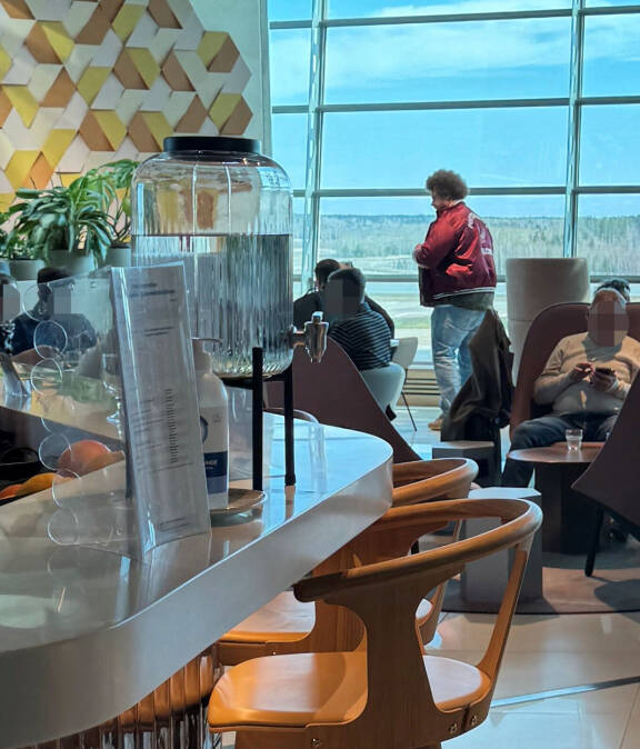 Köpiä ei OP Loungessa näkynyt.