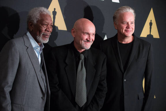 Darabont, Morgan Freeman ja Tim Robbins osallistuivat elokuvan juhlanäytökseen.