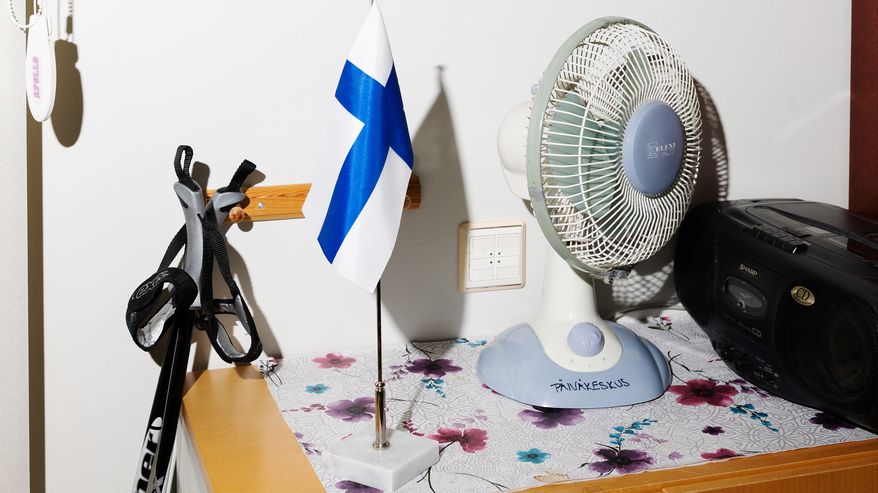 Suomalainen vanhusten palvelutalo.