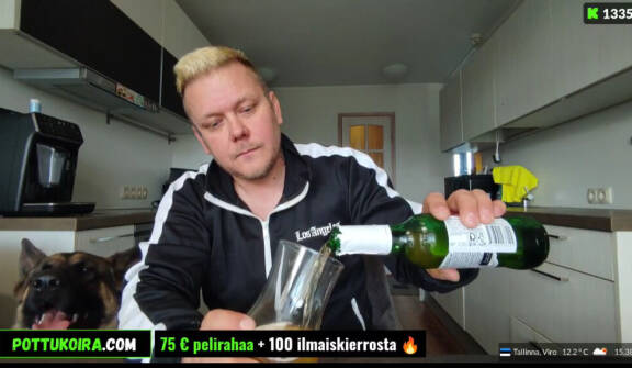 Aleksi toteaa Pottukoiran olevan huono roolimalli.