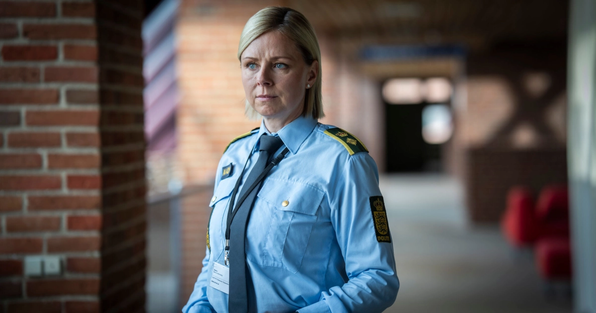 Näyttelijä Lene Maria Christensen loistaa uudessa poliisisarjassa