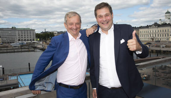 Hjallis Harkimo ja Jethro Rostedt – veljekset kuin ilvekset.
