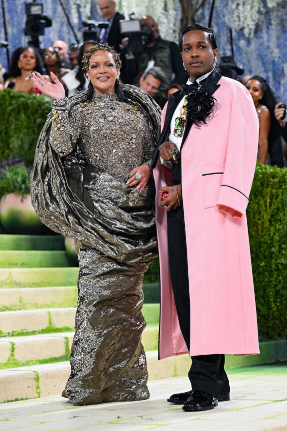 Met Gala 2026 Celebrating 'Costume Art' - Red Carpet Arrivals at The Metropolitan Museum of Art, New York.Pictured: rihanna,a$ap rockyRef: BLU_S9966051 050526 NON-EXCLUSIVEPicture by: Timmsy / SplashNews.comSplash News and PicturesUSA: 310-525-5808 UK: 020 8126 1009eamteam@shutterstock.comWorld Rights