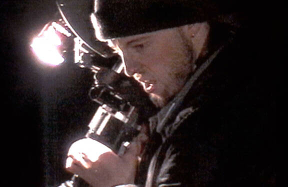 Joshua Leonard elokuvassa The Blair Witch Project.