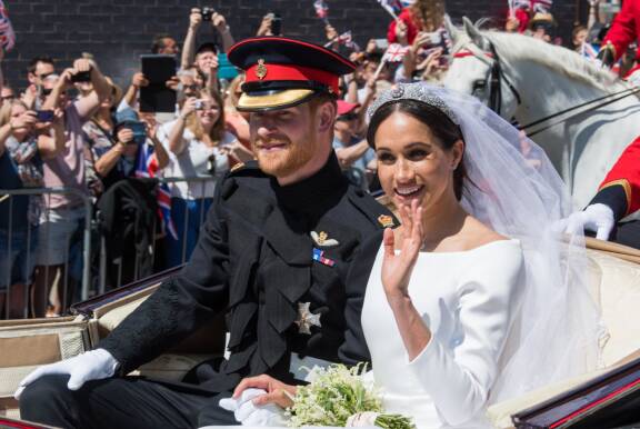 Sussexin herttuapari Harry ja Meghan, 2018.