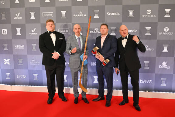 Aleksi ja Kalle saapuivat tammikuussa Urheilu Gaalaan samassa seurueessa.