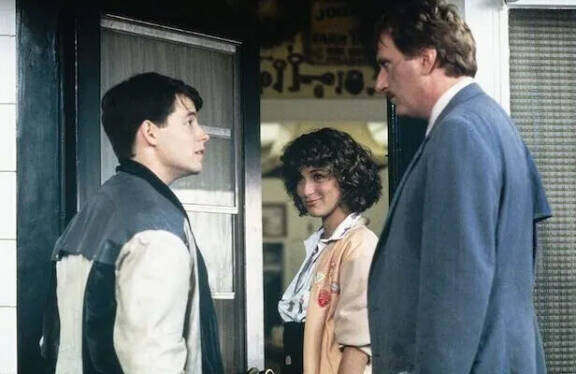 Matthew ja Jennifer rakastuivat Vaihdetaan vapaalle, Ferris - elokuvan kuvauksissa. Leffan ensi-ilta oli vuonna 1986.