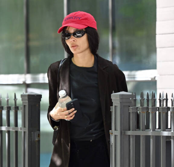 Zoë Kravitz hiljattain New Yorkissa.