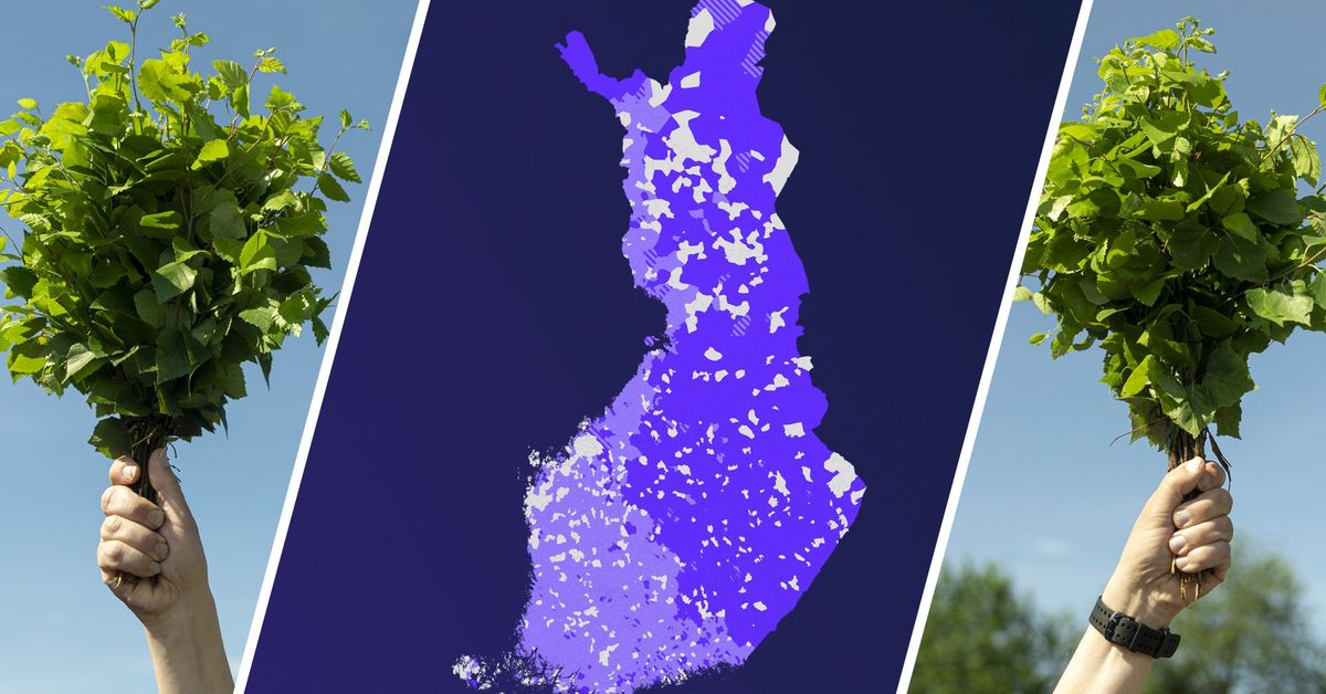 Suomen halki kulkee erikoinen linja – katso, kummalla puolella sinä asut | Kotimaa