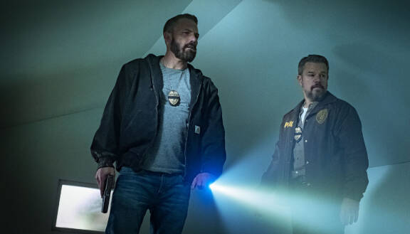 Ben Affleck ja Matt Damon elokuvassa The Rip.