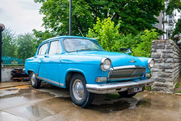 GAZ-21 Volga. Kuvituskuva.