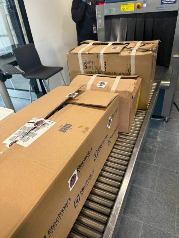 'Raipet' menivät asianmukaisesti turvatarkastuksen läpi.