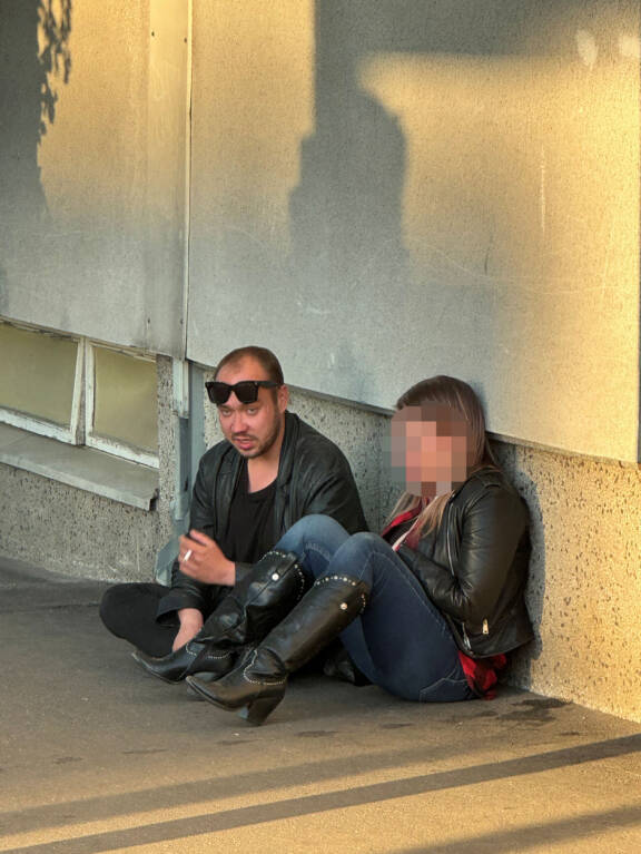 Joonas ja kaunotar olivat lukijan mukaan juhlakunnossa.