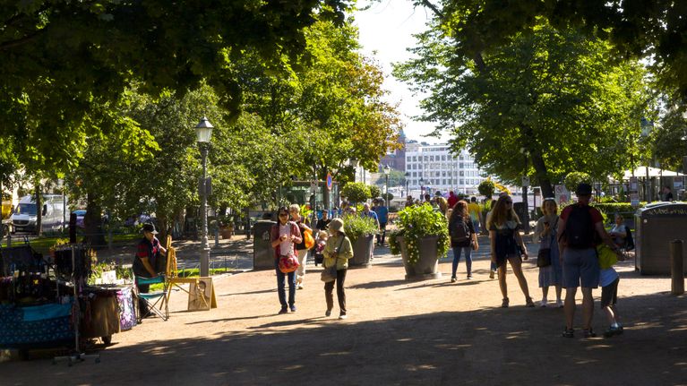 Esplanadin puisto.