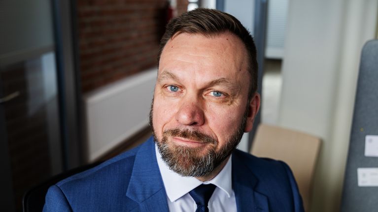 Tuomioistuinviraston ylijohtaja Pasi Kumpula.