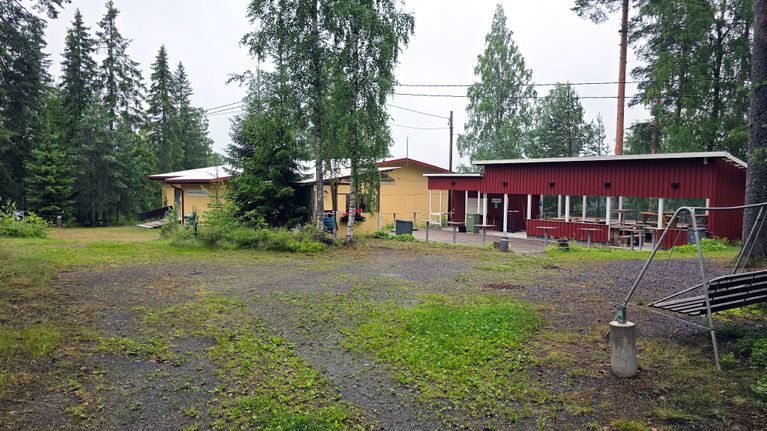Jänhiälän tanssilava Lappeenrannan Joutsenossa.