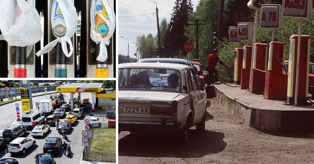 Venäläiset koettavat selvitä bensapulasta neuvosto­aikaisilla kikoilla – näin kekseliäästi harmaat markkinat toimivat | Ulkomaat