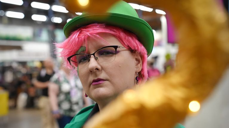 Ropecon Helsingin Messukeskuksessa.