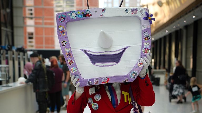 Ropecon Helsingin Messukeskuksessa.
