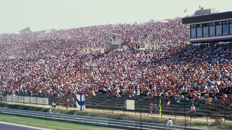 Kuvaa Hungaroringin radalta.