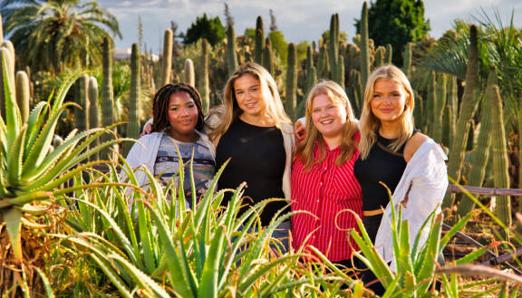 Kiara Finell, Helin Bamerni, Rebecca Vesiluoma, Sabina Vehkamäki
