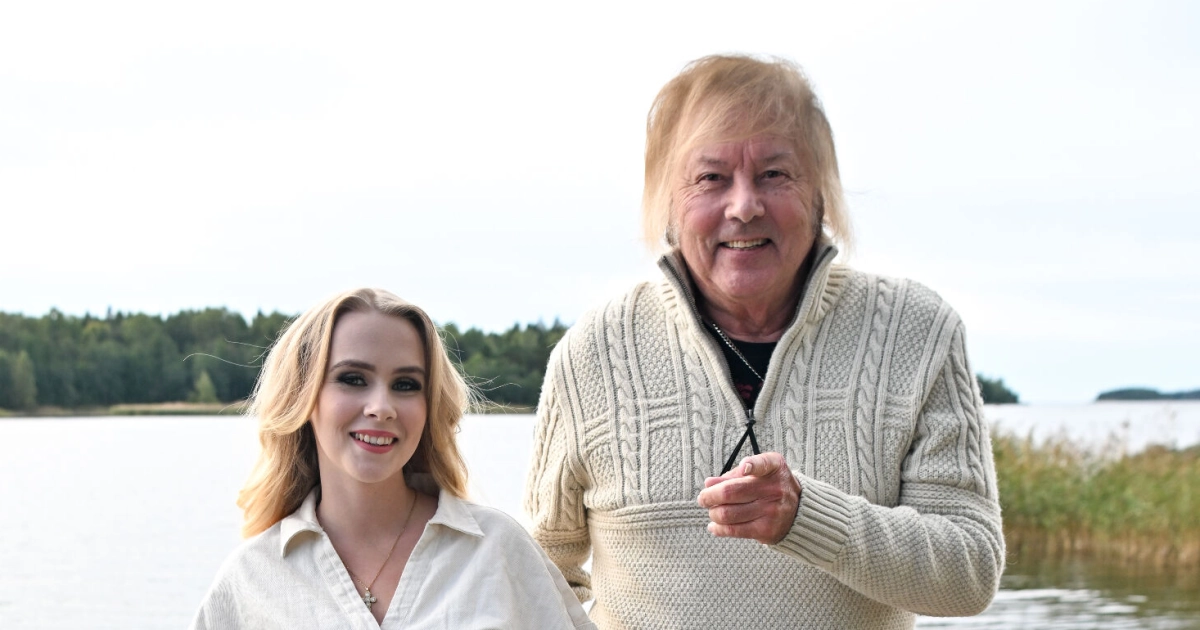 Danny ja Helmi nauttivat yhteisestä ajasta Raumalla – kuva!