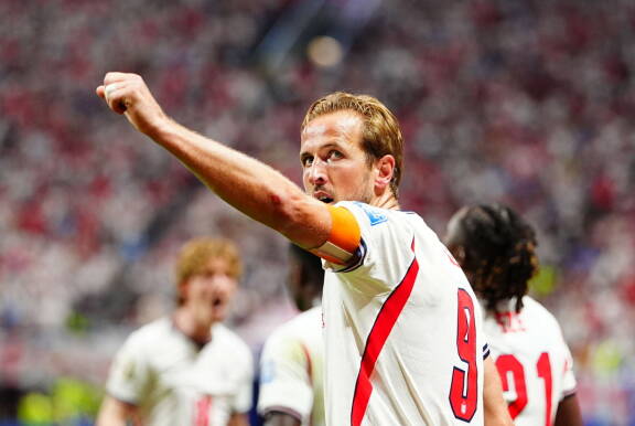 Englannin kapteeni Harry Kane on Harrin suosikki.