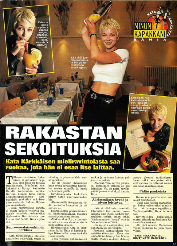 Ysärillä Kata oli ehdottomasti Helsingin it-tyttöjä.