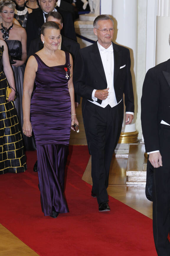 2011 Rita ja Jukka bongattiin Linnan juhlien kutsuvieraiden joukosta.