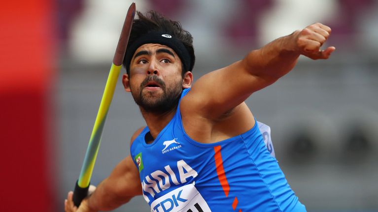 Shivpal Singh heitti vuoden 2019 MM-kisoissa.