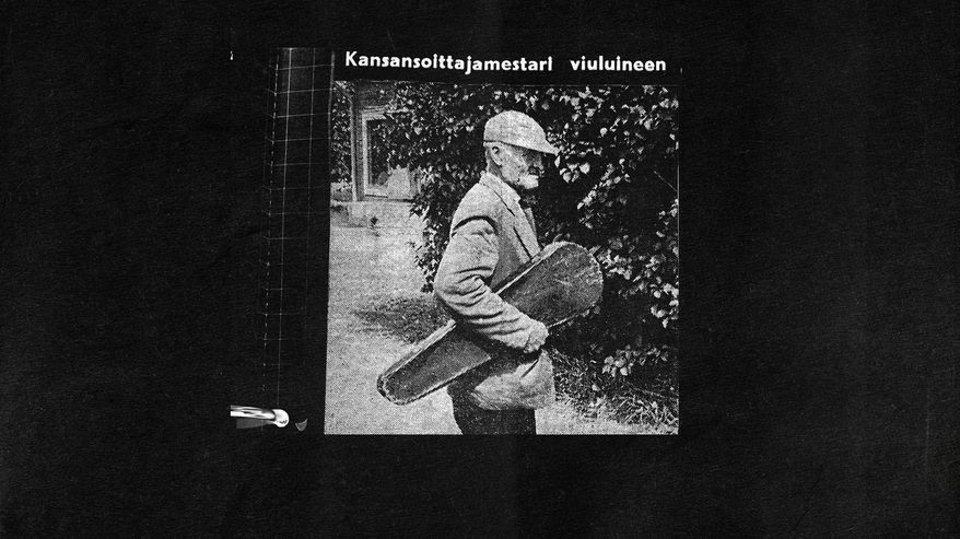 Kuva Saviojasta Viulu kainalossa.