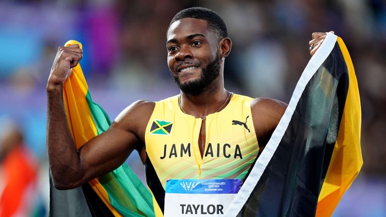 Jamaikalainen yleisurheilija Christopher Taylor.