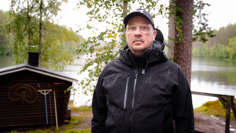 Rokuan vesiensuojeluyhdistyksen varapuheenjohtaja Hannu Kärppä