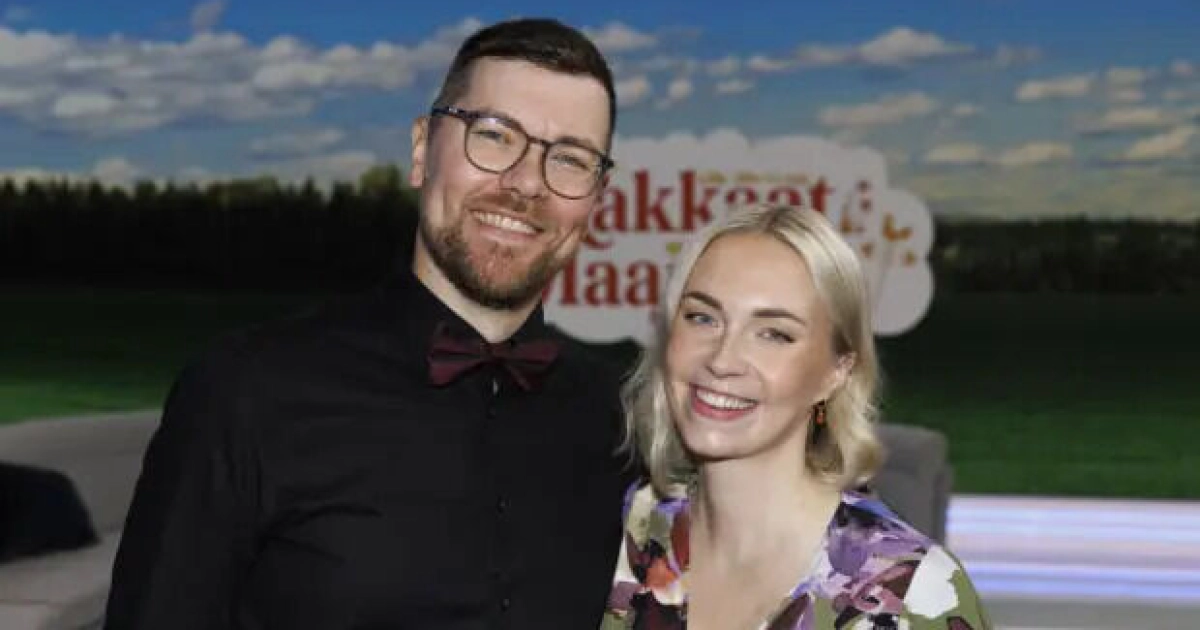 Maajussille morsian -pariskunta Niina ja Kalle Linkki jakavat perhevapaat modernisti maaseudulla