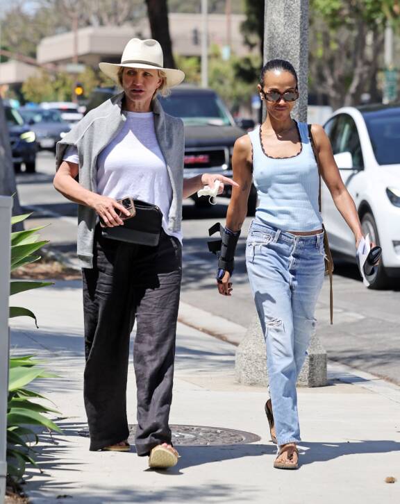 Cameron Diaz ja Zoe Saldana