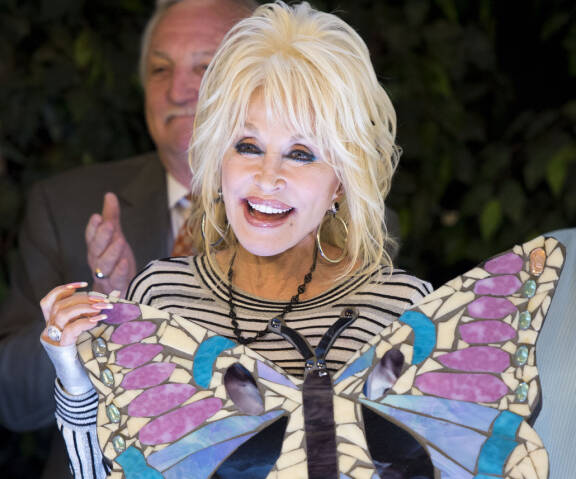 Dolly Parton vuonna 2018.