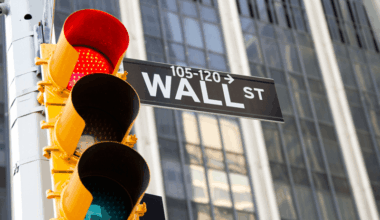 Wall Street osakemarkkinat taantuma kurssilasku