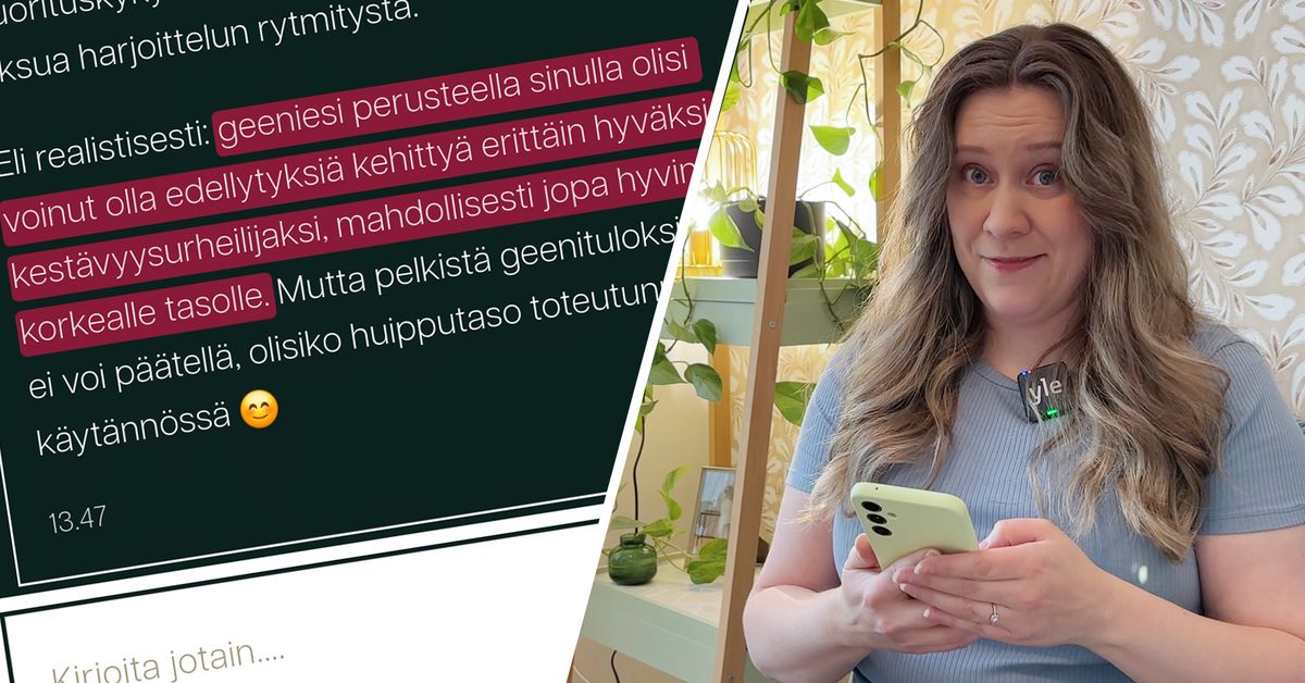 Testasin somessa hehkutettua geenitestiä – tulokset olivat kutkuttavia, mutta asiantuntija pudotti minut maan pinnalle | Urheilu