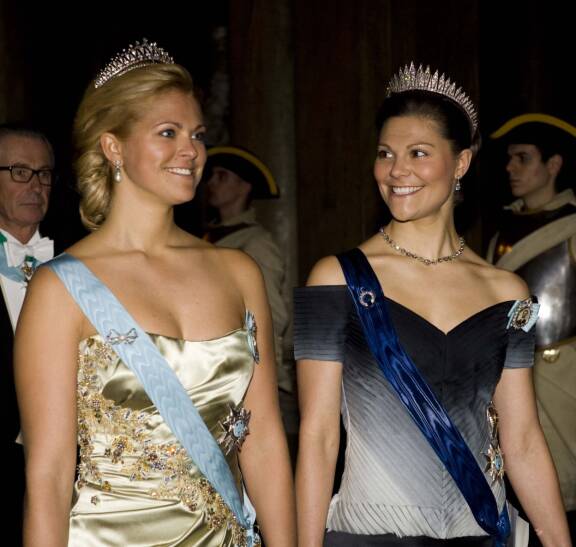 Madeleine ja Victoria ovat olleet toistensa tukena välimatkasta huolimatta. Kuva vuodelta 2009.